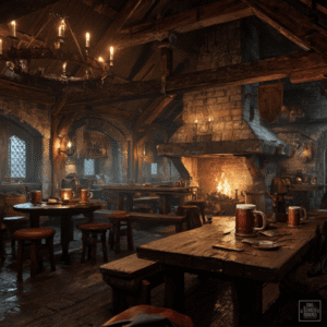 The Adventurer's Tavern candle