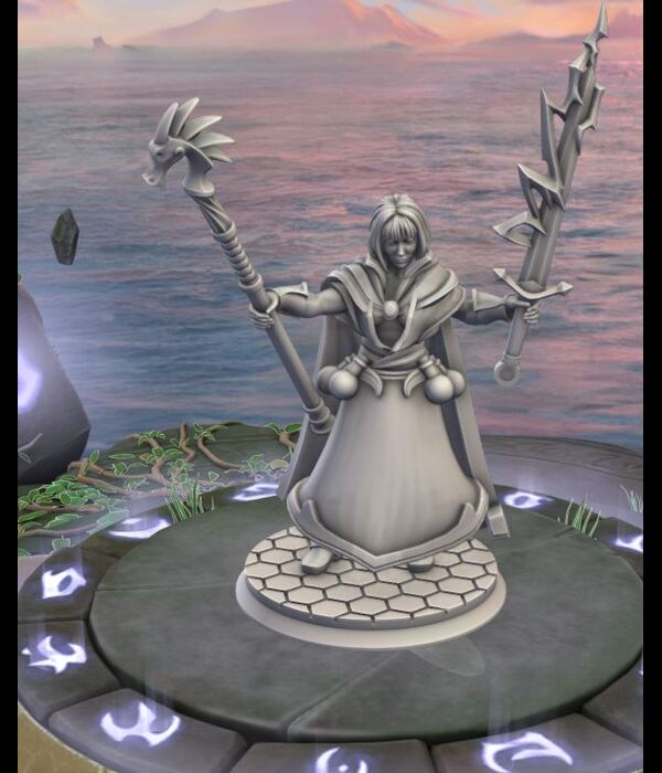 Female Empire Gold Wizard