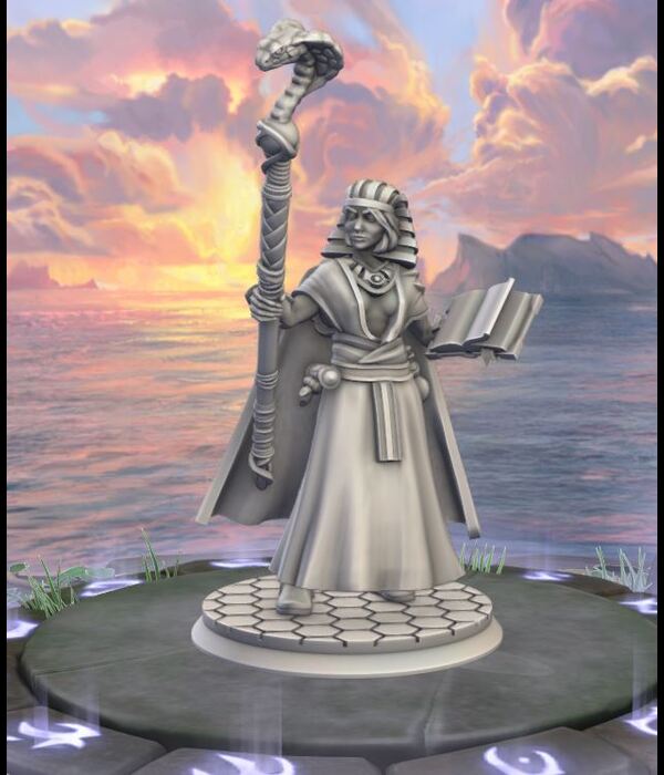 Female Empire light Wizard