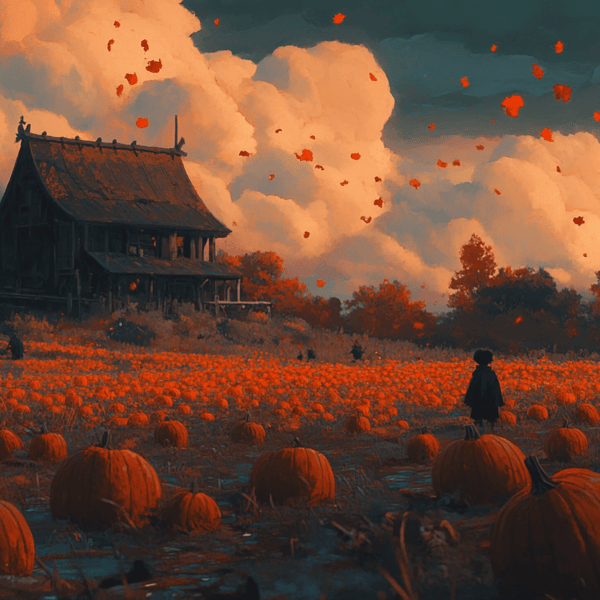 Arcane Foundry 2 Spooky Pumpkin Patch Candle