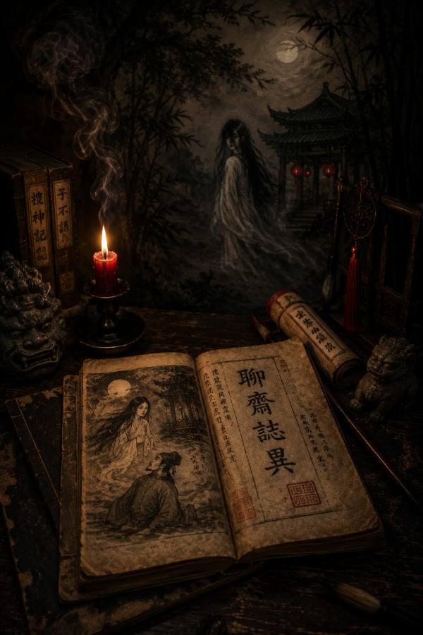 Chinese Goth dark aesthetics ghost stories