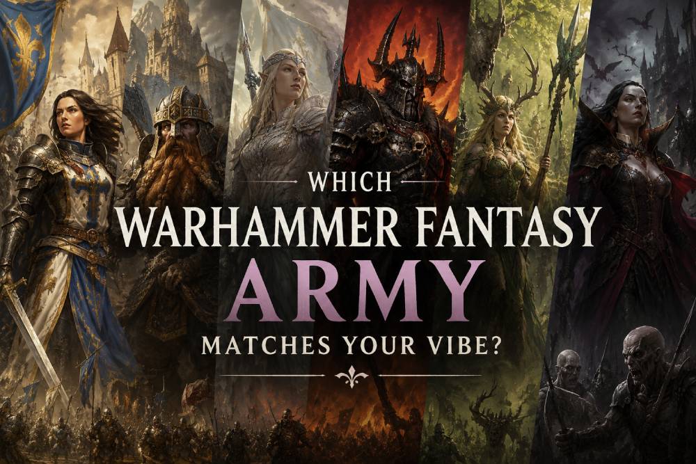 What Warhammer fantasy army matches your vibe?