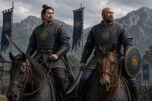 Captain Dargyen and Sergeant Brenkai